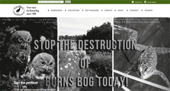 Desktop Screenshot of burnsbog.org